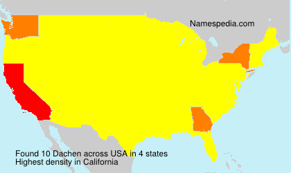 Surname Dachen in USA Surname Dachen in USA