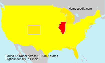 Surname Dadal in USA Surname Dadal in USA