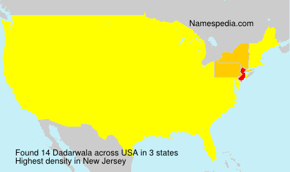 Surname Dadarwala in USA Surname Dadarwala in USA