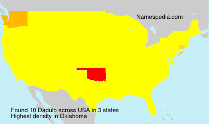 Surname Dadulo in USA Surname Dadulo in USA