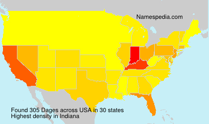 Surname Dages in USA