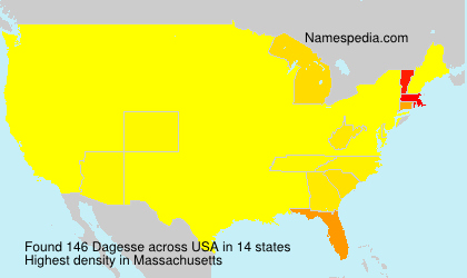 Surname Dagesse in USA Surname Dagesse in USA