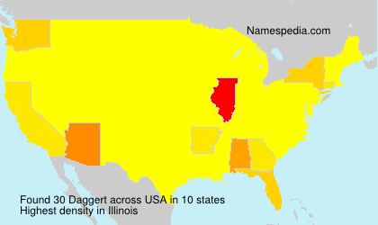 Surname Daggert in USA Surname Daggert in USA
