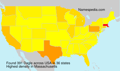 Surname Dagle in USA Surname Dagle in USA
