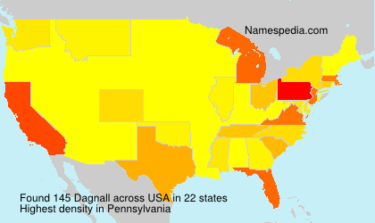 Surname Dagnall in USA Surname Dagnall in USA
