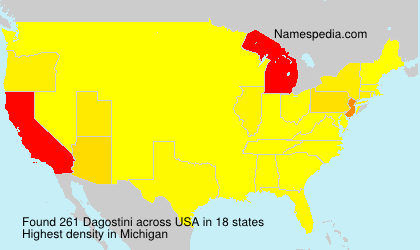Surname Dagostini in USA Surname Dagostini in USA