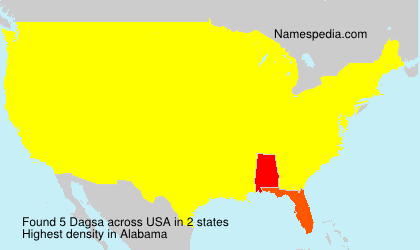 Surname Dagsa in USA Surname Dagsa in USA