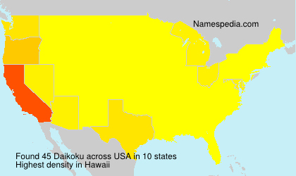 Surname Daikoku in USA Surname Daikoku in USA