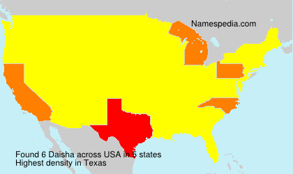 Surname Daisha in USA Surname Daisha in USA
