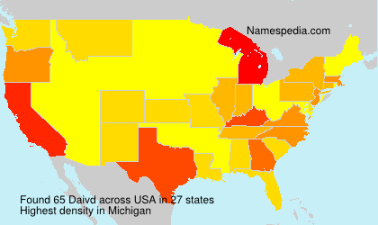 Surname Daivd in USA Surname Daivd in USA