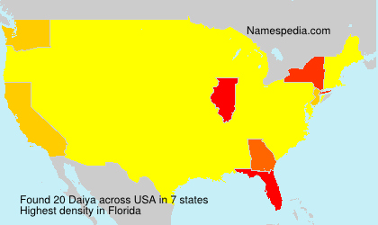 Surname Daiya in USA Surname Daiya in USA
