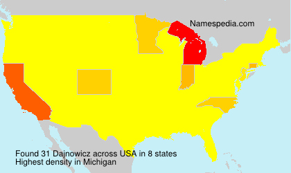 Surname Dajnowicz in USA Surname Dajnowicz in USA
