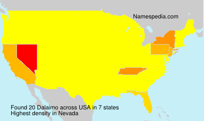 Surname Dalaimo in USA Surname Dalaimo in USA
