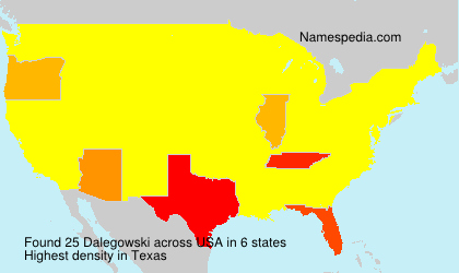 Surname Dalegowski in USA Surname Dalegowski in USA
