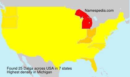 Surname Dalga in USA