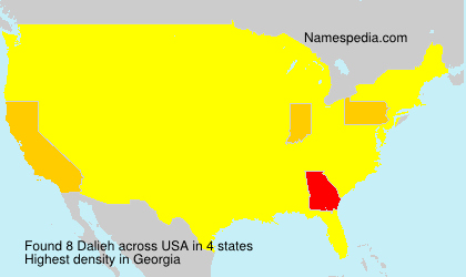 Surname Dalieh in USA Surname Dalieh in USA