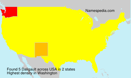 Surname Daligault in USA Surname Daligault in USA