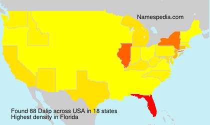 Surname Dalip in USA Surname Dalip in USA