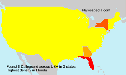 Surname Dallegrand in USA Surname Dallegrand in USA