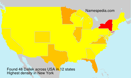 Surname Dallek in USA Surname Dallek in USA