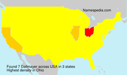 Surname Dallmayer in USA Surname Dallmayer in USA
