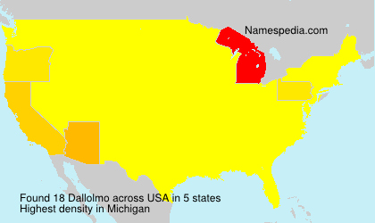 Surname Dallolmo in USA Surname Dallolmo in USA
