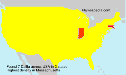 Surname Dallta in USA Surname Dallta in USA