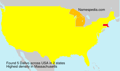 Surname Dallvo in USA Surname Dallvo in USA