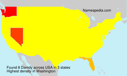 Surname Damdy in USA Surname Damdy in USA