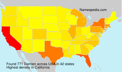 Surname Damien in USA Surname Damien in USA
