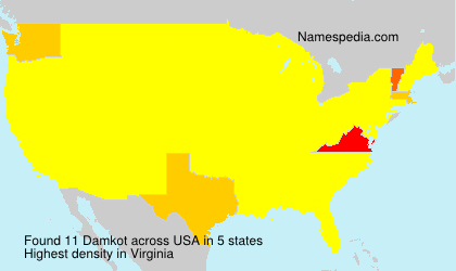 Surname Damkot in USA Surname Damkot in USA
