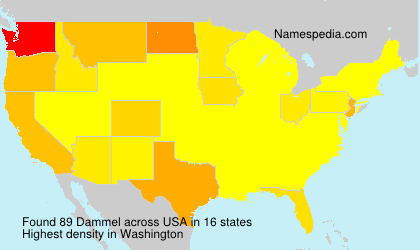 Surname Dammel in USA Surname Dammel in USA