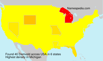Surname Damveld in USA Surname Damveld in USA