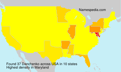 Surname Danchenko in USA Surname Danchenko in USA