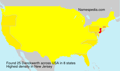 Surname Danckwerth in USA Surname Danckwerth in USA