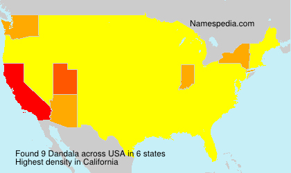 Surname Dandala in USA Surname Dandala in USA