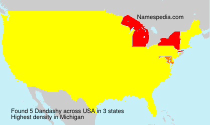 Surname Dandashy in USA Surname Dandashy in USA
