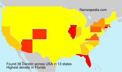 Surname Dander in USA Surname Dander in USA