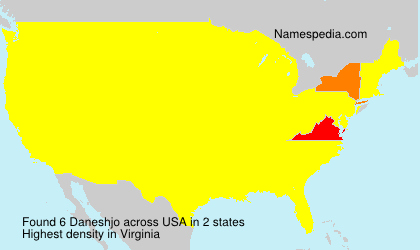 Surname Daneshjo in USA Surname Daneshjo in USA