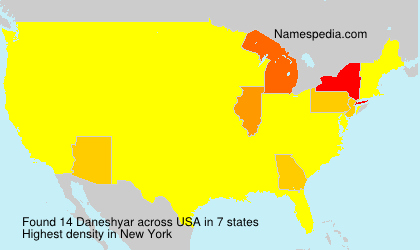 Surname Daneshyar in USA Surname Daneshyar in USA