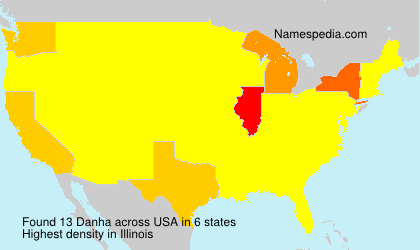 Surname Danha in USA
