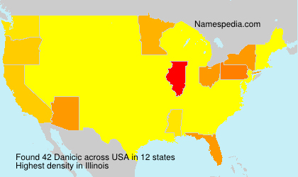 Surname Danicic in USA Surname Danicic in USA