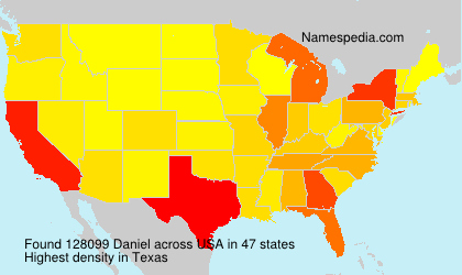 Surname Daniel in USA