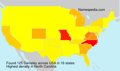 Surname Danieley in USA Surname Danieley in USA
