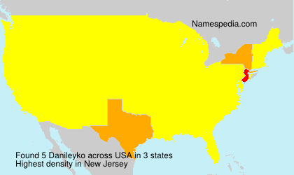 Surname Danileyko in USA Surname Danileyko in USA