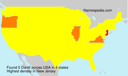Surname Danill in USA Surname Danill in USA