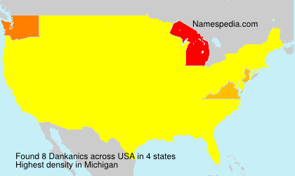 Surname Dankanics in USA Surname Dankanics in USA