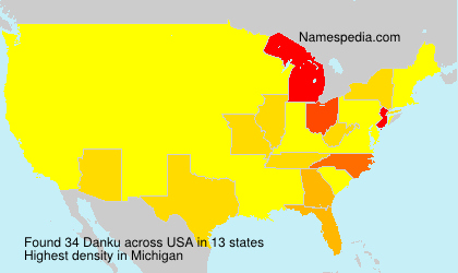 Surname Danku in USA Surname Danku in USA