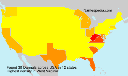 Surname Dannals in USA Surname Dannals in USA