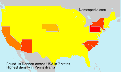 Surname Dannert in USA Surname Dannert in USA